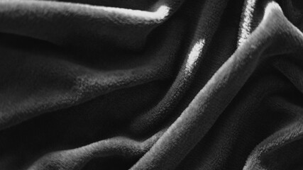 black and white background, abstract background, textured background, textile background, crumpled bed linen, sky