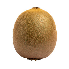 Studio-Quality Close-Up PNG of Whole Kiwi Fruit – Detailed Isolated Shot of Fresh Green Tropical Fruit on Light Grey Background