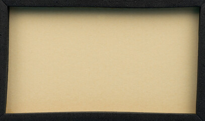 Blank frame on simple background ready for display or creativity