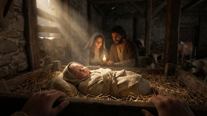 Scene of the Nativity of Jesus