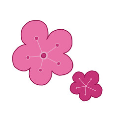 梅の花のイラスト