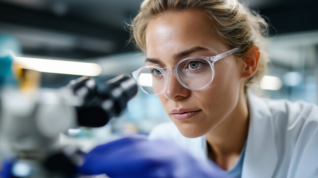Lab Tech Face Less Imágenes de