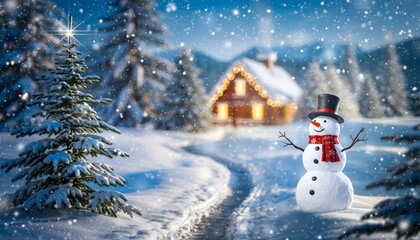 Obraz premium Festive Christmas and New Year backgrounds featuring decorated trees, bokeh lights, winter scenery, cozy interiors, wooden table setups, sparkling holiday garlands, gift boxes, and snowy landscapes. 