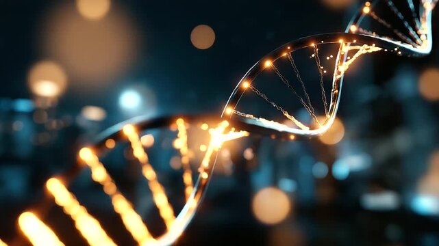 DNA sequencing contribution to oncology visualization faceless genetic composition defocused molecular background identifying cancer driver mutations genetic testing concept