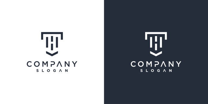 Letter T logo template with modern concept Premium Vector part 2