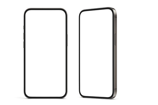 High-Resolution Smartphone 3D Render &ndash; Front View