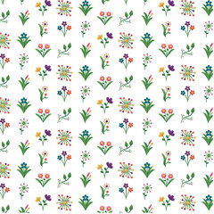 Geometric Abstract Seamless Vector Pattern