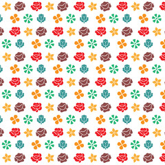 Geometric Abstract Seamless Vector Pattern