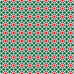 Geometric Abstract Seamless Vector Pattern