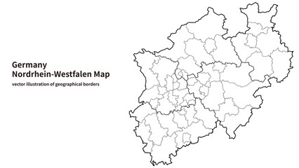North Rhine–Westphalia Map – Detailed Map of Nordrhein-Westfalen, Germany