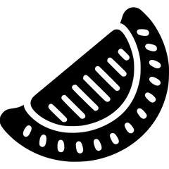 Empanadas Icon Vector