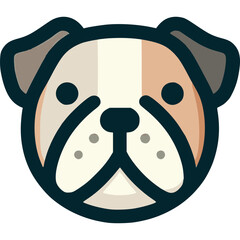 English Bulldog Vector