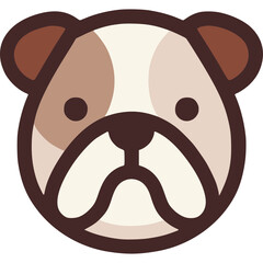 English Bulldog Vector