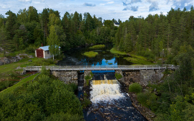 Obraz premium Old dam