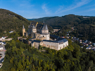 Fototapeta premium Vianden castle, Luxembourg
