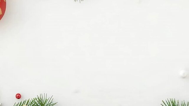 christmas tree in the snow