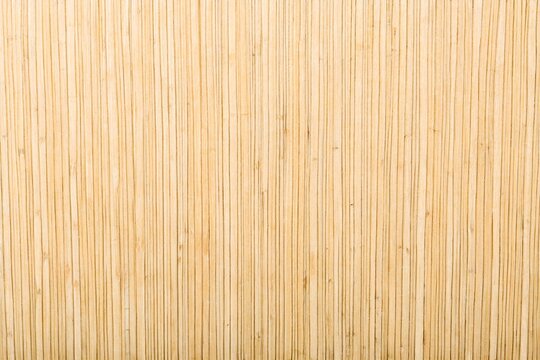 Woven Bamboo Texture - Seamless Vertical Light Thin Strips Background