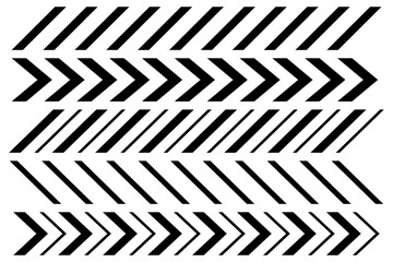 Lines arrow zigzag chevron speeds