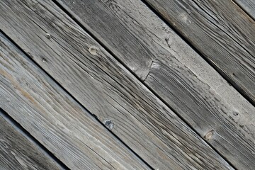Obraz premium Weathered gray wood plank texture background