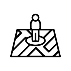 Location and Navigation Icon