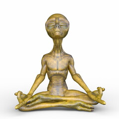 エイリアン　3DCGレンダリング