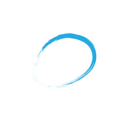 Hand-drawn brush circle animation/vector with organic stroke and transparent background. Perfect for highlighting text, dates, notes, UI elements, and creative design projects.