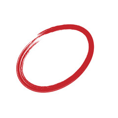 Hand-drawn brush circle animation/vector with organic stroke and transparent background. Perfect for highlighting text, dates, notes, UI elements, and creative design projects.