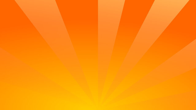 page border. orange sun rays abstract background