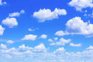 青空と白い雲 