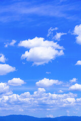 青空と白い雲 