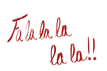 Fa la la la la la la, png, cut-out, silo