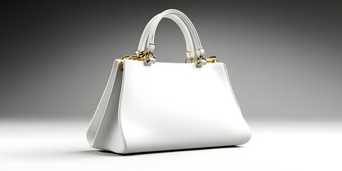 White Handbag Mockup