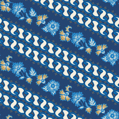 Seamless Retro Modern Javanese Batik Pattern December 18th, 2025