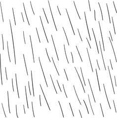 A slanting, long summer rain with thin, striped drops.