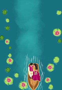 Wedding invitation card or video save the date