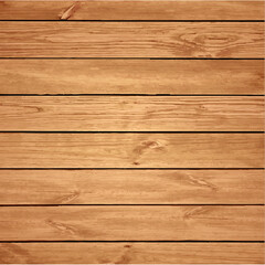 Fototapeta premium Long walnut planks texture seamless wood background vector design material surface flooring construction decorative panel natural backdrop illustration