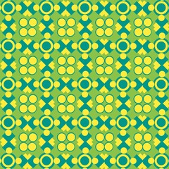Seamless pattern with circles.