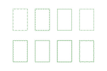 Vintage calligraphic frames set featuring ornate decorative retro frame vector illustration designed for invitations certificates cards posters and elegant artworks