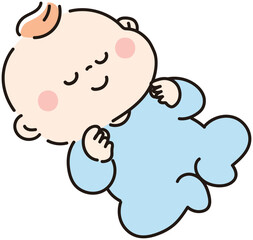 スヤスヤ眠る赤ちゃん