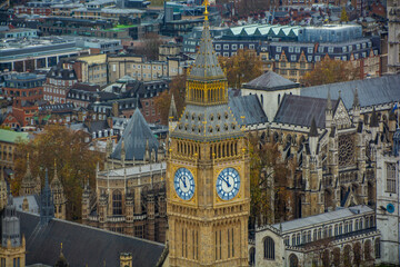 Big Ben at golden hour