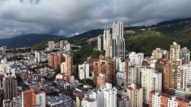 Aerial view of Bucaramanga