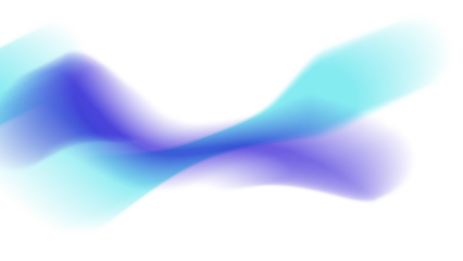 Abstract flowing purple blue and pink color wave gradient element.