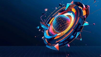 abstract 3d background