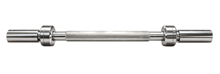 Professional chrome barbell for strength training and fitness goals, achieve peak performance in your workouts with quality equipment