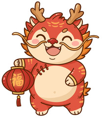 cute Chinese dragon