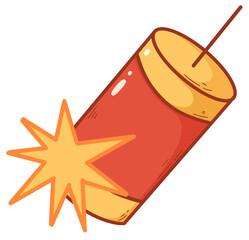 firecracker sparking