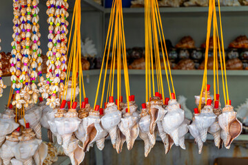 Shell souvenirs in Qingdao, China