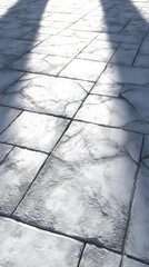 gray stone floor
