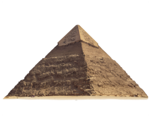 Majestic Great Pyramid of Giza stands tall, a testament to ancient Egyptian civilization and architectural prowess