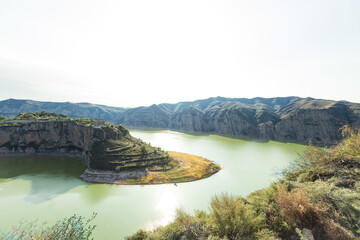 Yellow river Inner Mongolia China